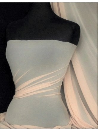 LT Power Mesh 4 Way Stretch Material- Cashmere 109 LT CSH