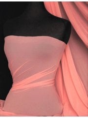 LT Power Mesh 4 Way Stretch Material- Grapefruit 109 LT GRPF