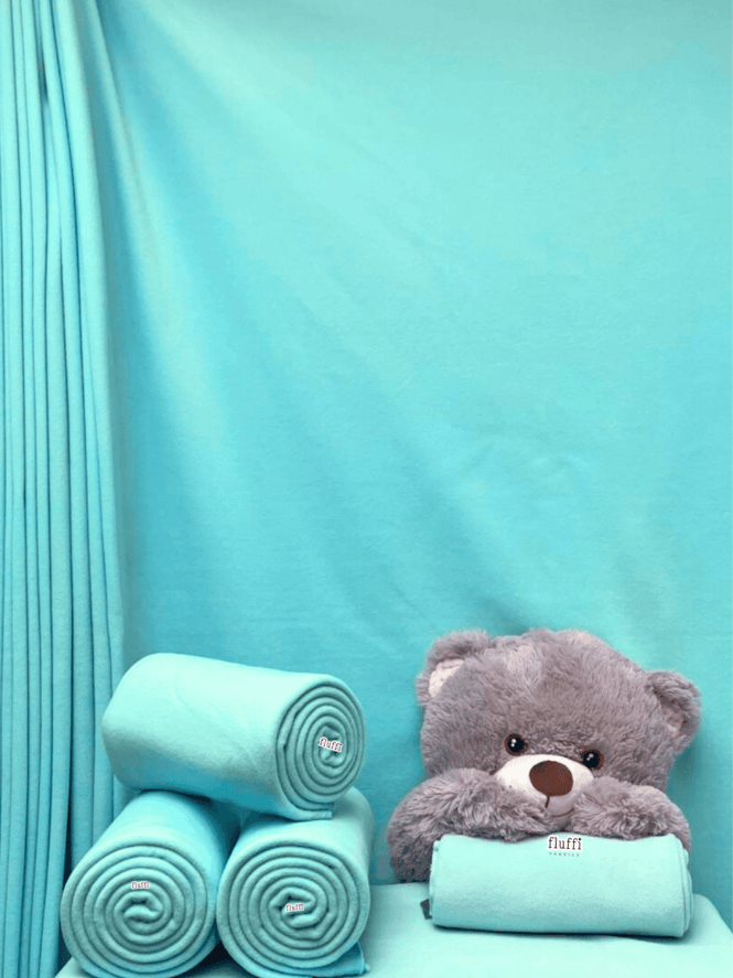 Polar Fleece Anti Pill Washable Soft Fabric- Mint PF MNT