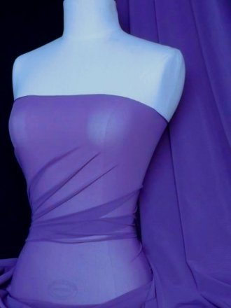 Seconds Corsetry Power Mesh/ Net Material- Indigo Purple Q107 IND
