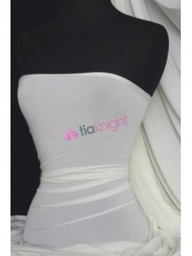 Silk Touch 4 Way Stretch Fabric- Ivory Q53 IV
