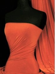 Silk Touch 4 Way Stretch Fabric- Sunset Orange Q53 SNOR